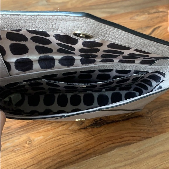 Kate Spade Grey-Purple Crossbody Envelope Bag - Picture 5 of 8